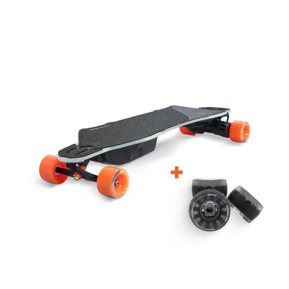 Exway Flex Pro V3 مثالي للتنقل اليومي ومغامرات نهاية الأسبوع — إضاءة ذكية تحافظ على سلامتك في كل رحلة.